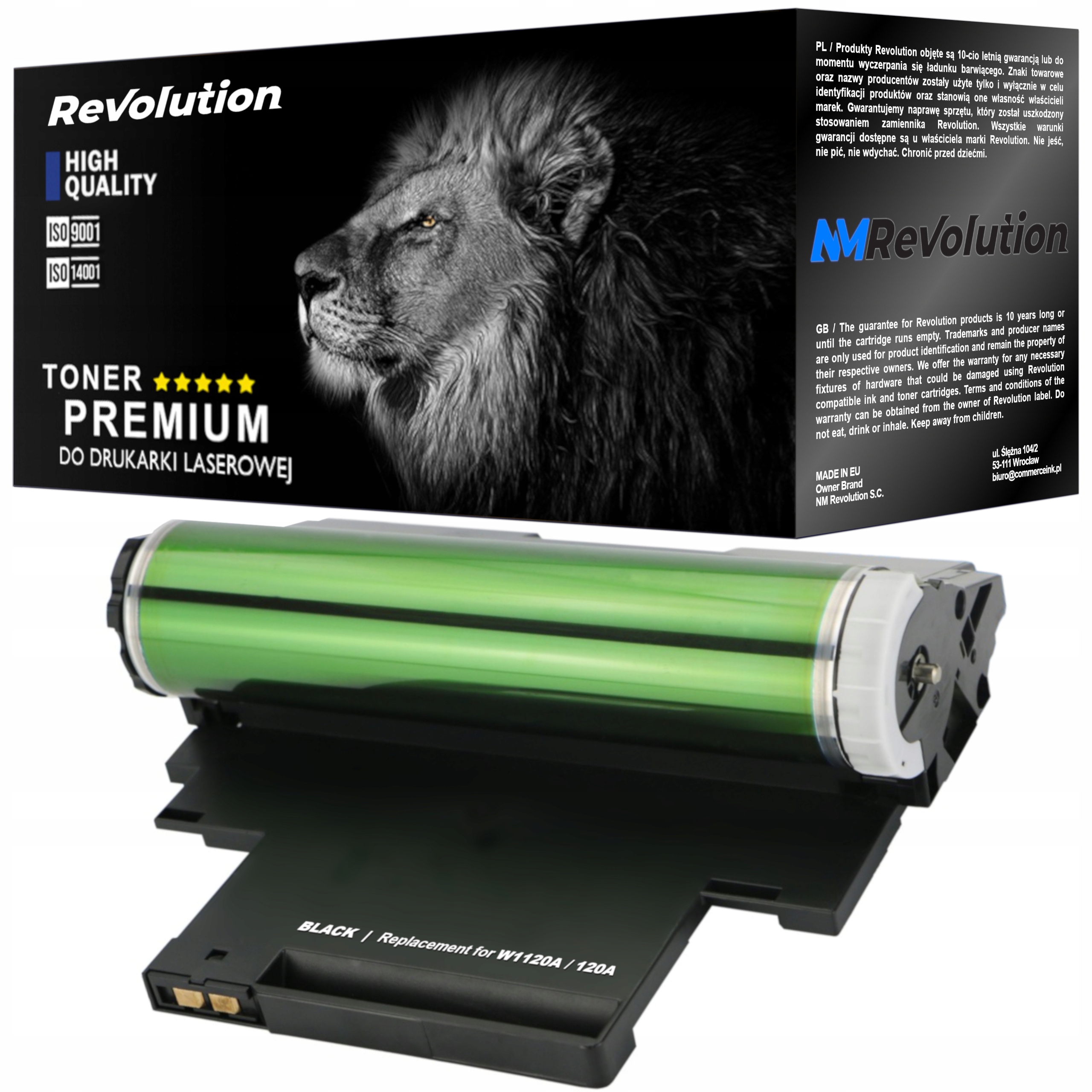 Bęben 120A W1120A Do Drukarki Hp Color Laser 150a 150nw Mfp 178nw 179fnw