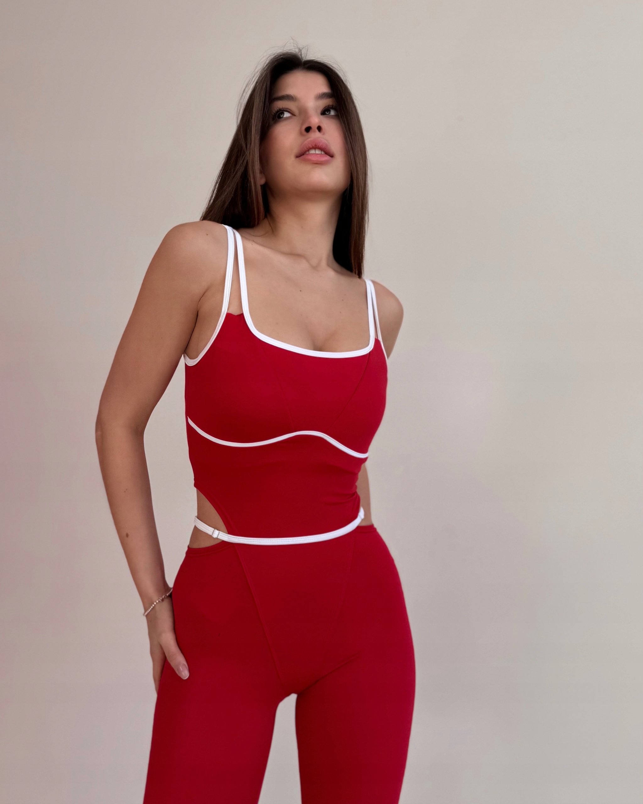 Dámská sportovní kombinéza modelující fitness posilovna jóga M