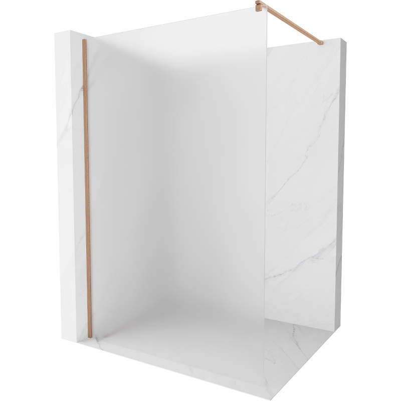 Mexen Kioto Walk-in stěna 80x200cm mléčné sklo