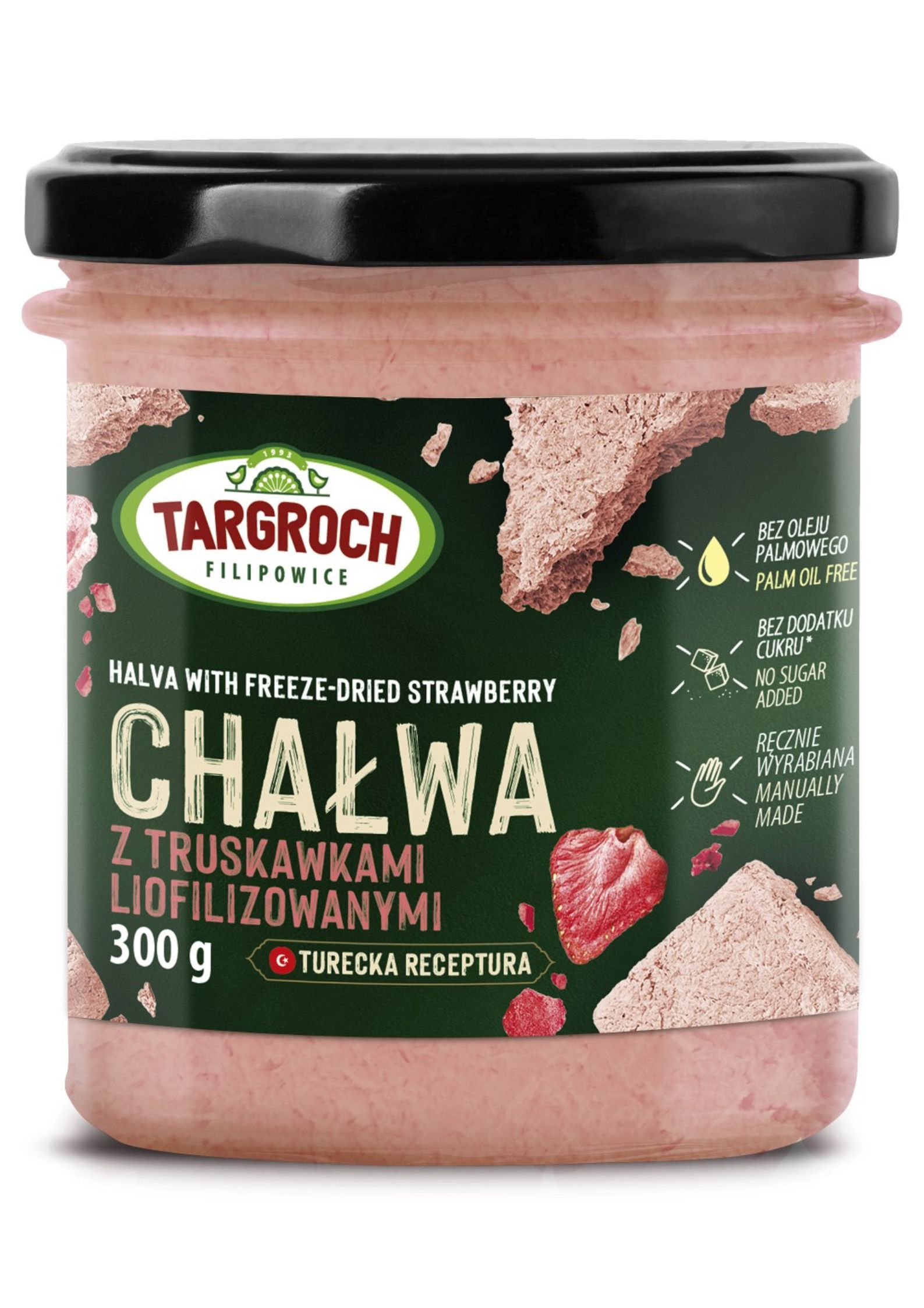 Levně 2x Chalva s jahodami bez cukru 300 g Tar-Groch