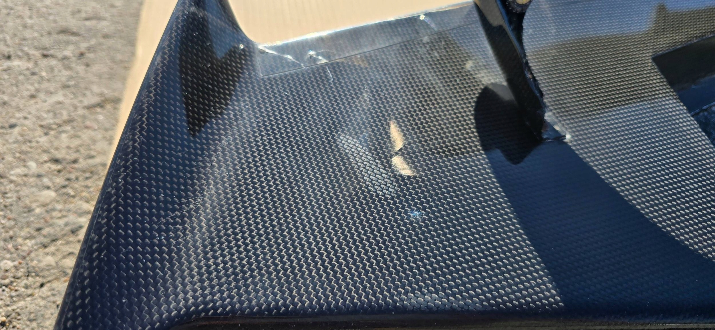 Ferrari 488 Pista bumper rear carbon