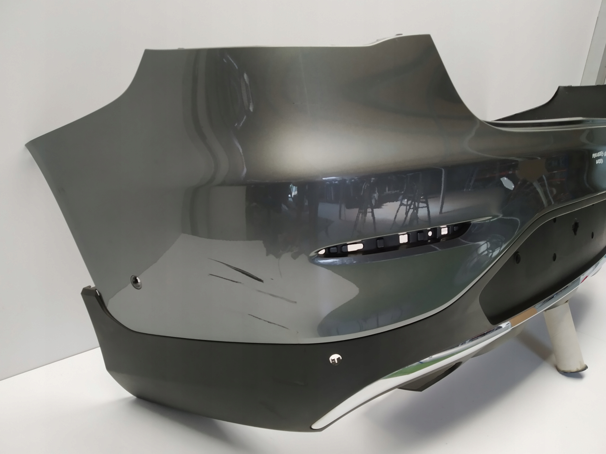 W253 Mercedes GLC Coupe AMG Line bumper rear part grey