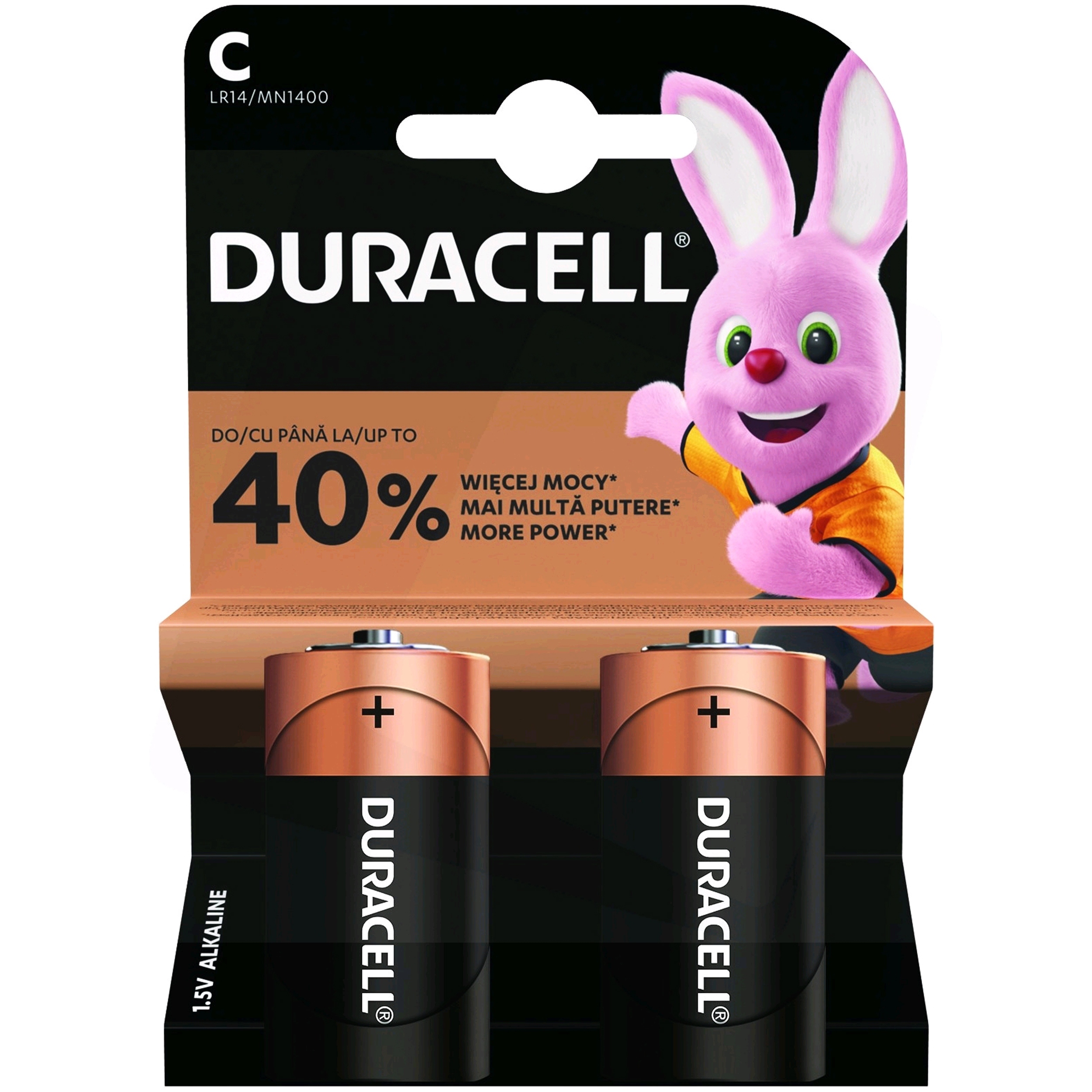 

Bateria alkaliczna Duracell C R14 2 szt
