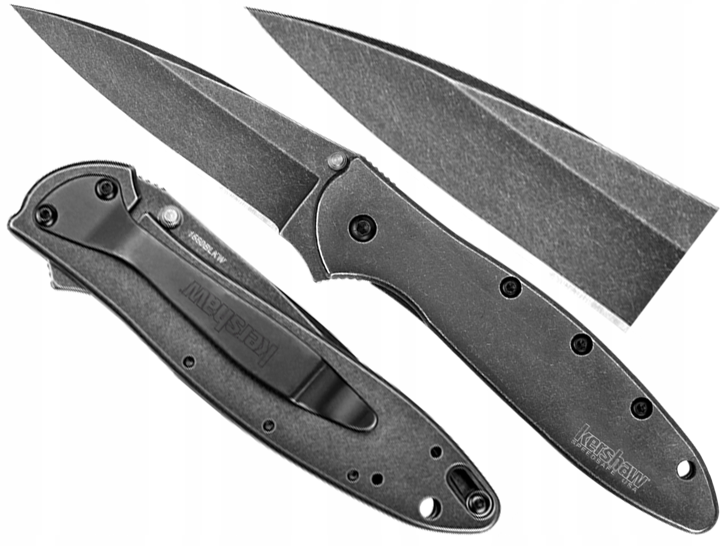 Nóż składany Kershaw Leek 1660BLKW Edc