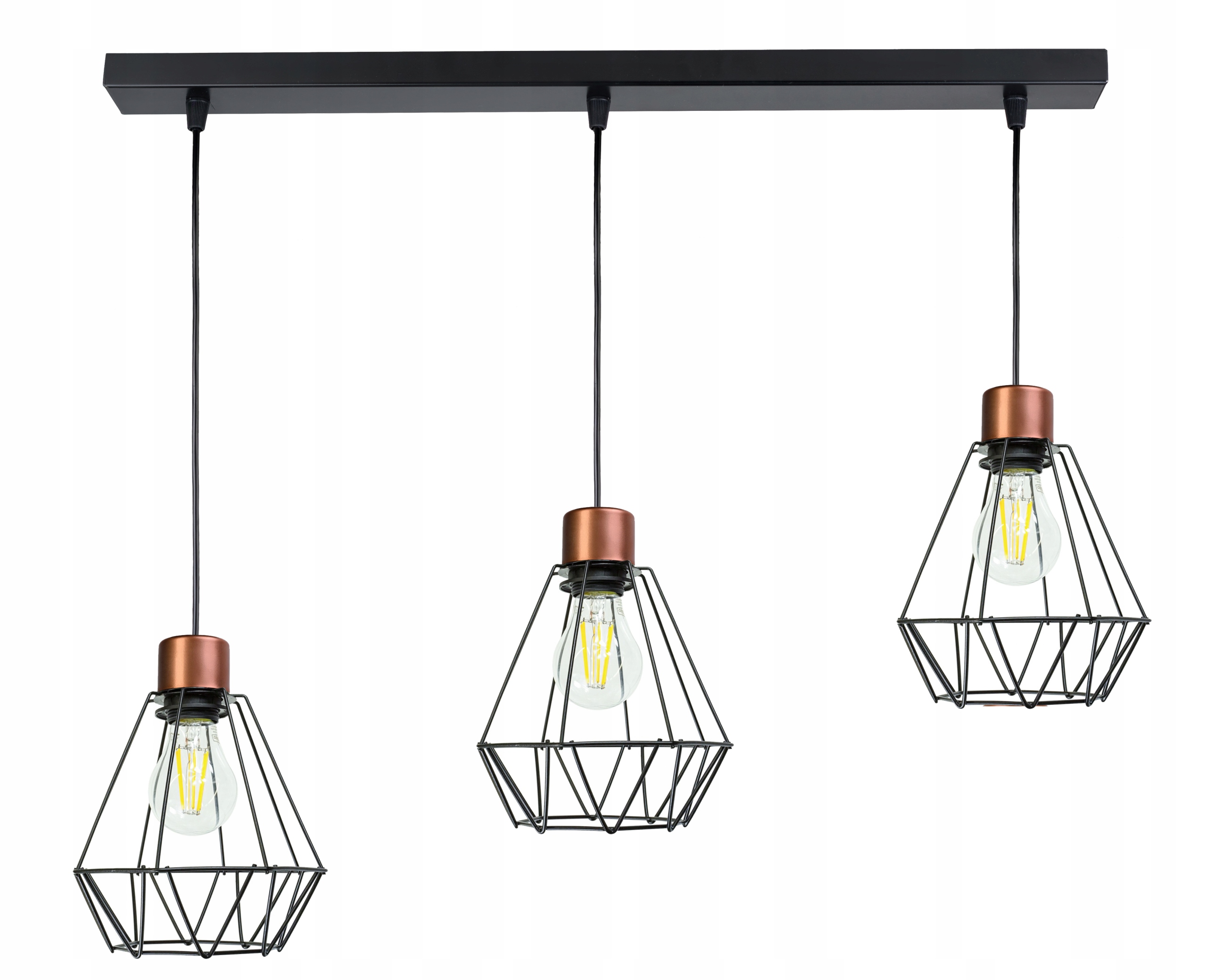 

Lampa Wisząca Sufitowa Żyrandol Zwis Brylant Drut