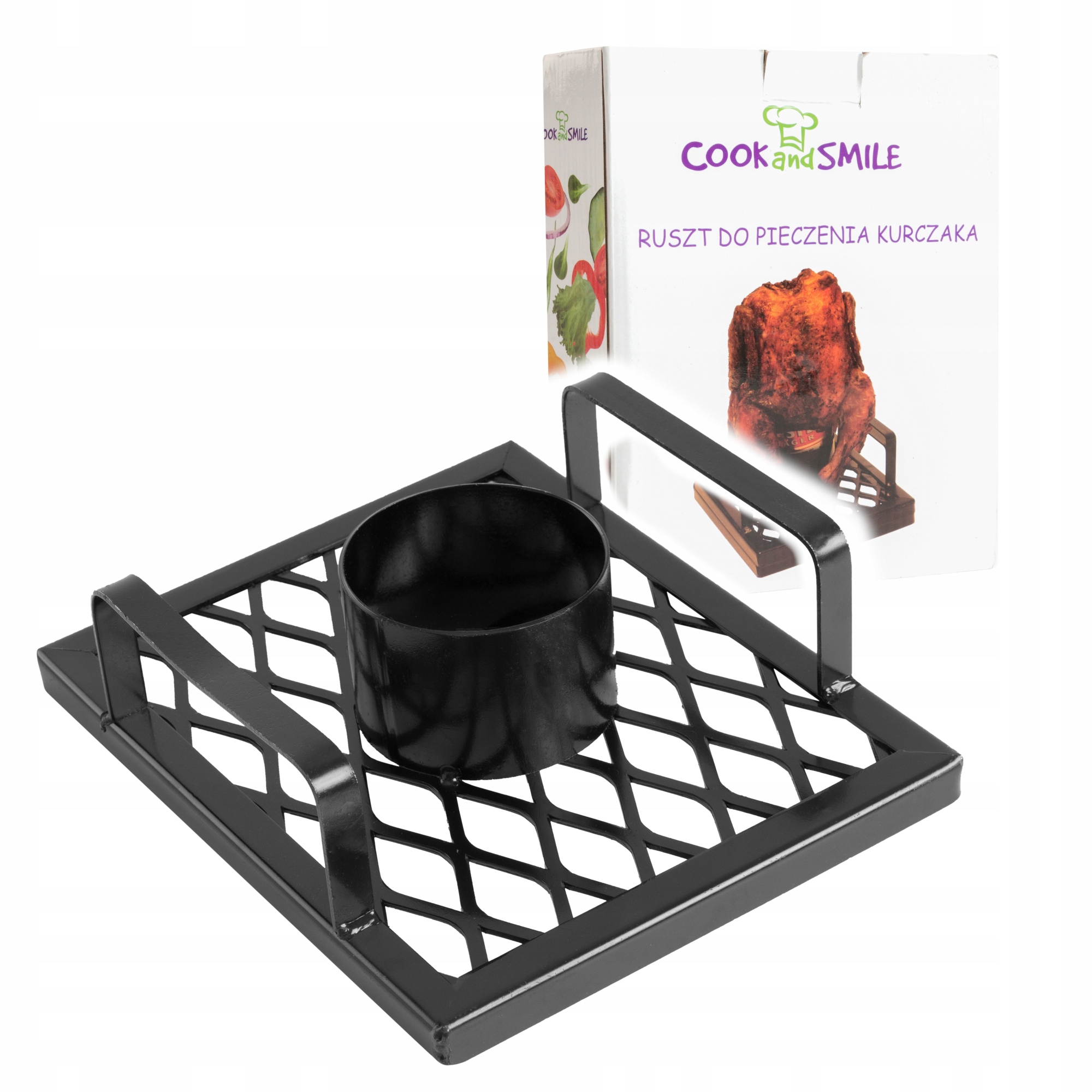 

Ruszt do Pieczenia Kurczaka Stojak Bbq Grill