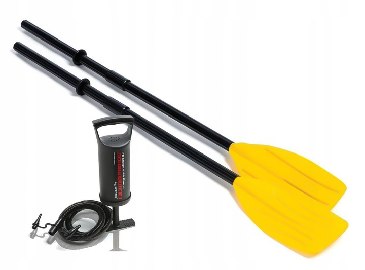 Ponton challenger 3 Intex 68370 pompka + 2 wiosła Dopuszczalne obciążenie 320 kg