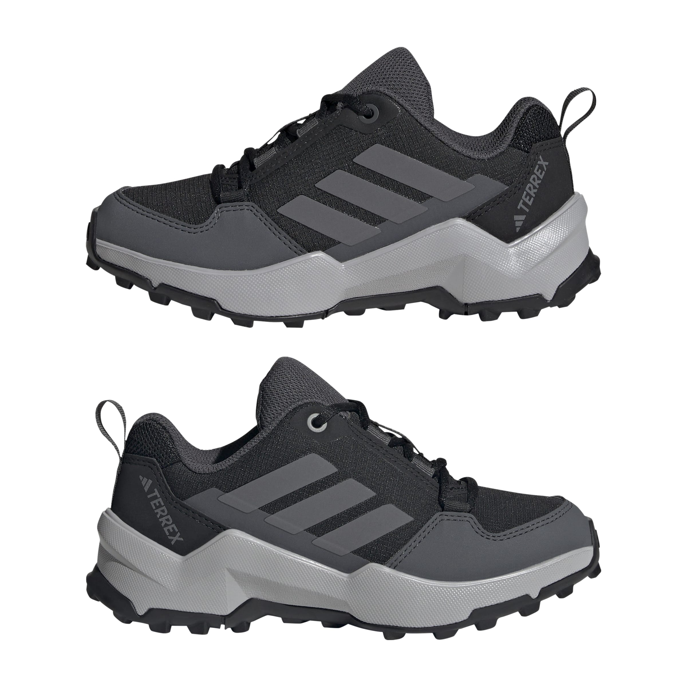 Adidas Terrex AX4R K IF6525 Buty Trekkingowe Dziecięce Czarno Szare