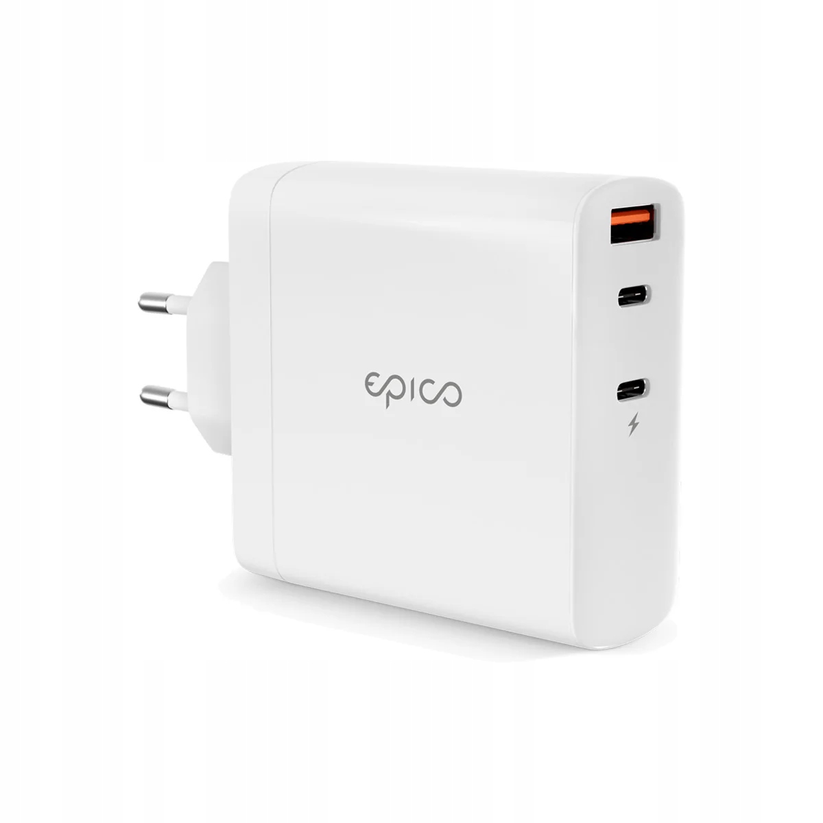 140W GaN síťová nabíječka Epico bílá