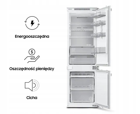 Lodówka Samsung BRB26705CWW No Frost + Twin Cooling Plus + Digital Inverter Położenie zamrażarki na dole