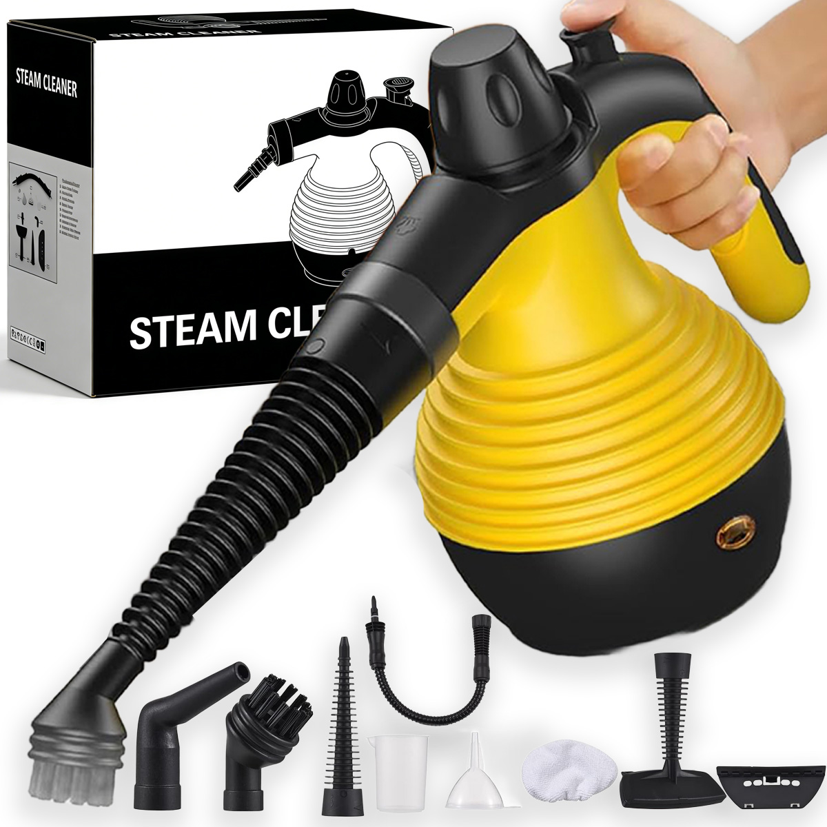 Parní Čistič, Ruční Parní Mop Do Auta, Čistič Oken, Spár Pro Domácnost
