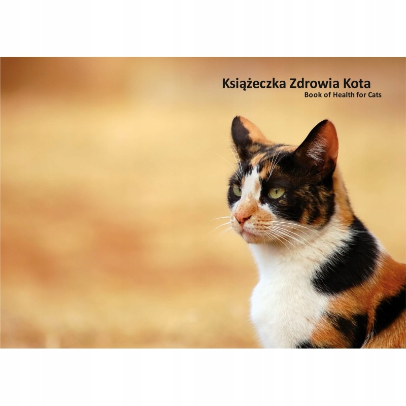 

Książeczka zdrowia kota tricolor
