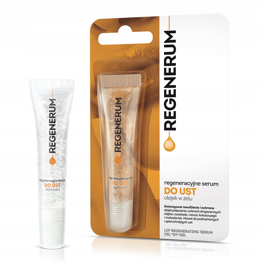 

Regenerum regeneracyjne serum do ust olejek w żelu