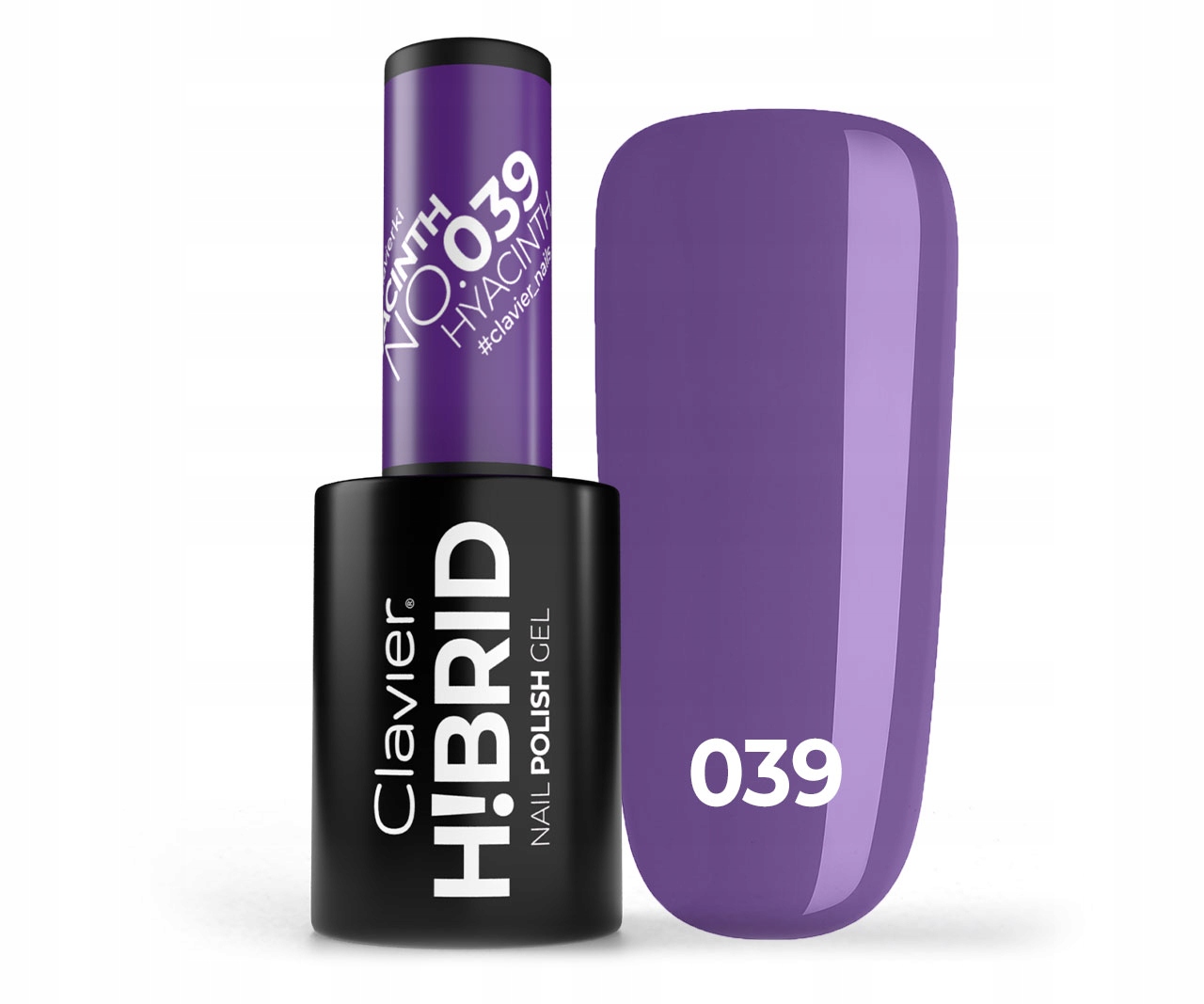 

Lakier Hybrydowy Uv Clavier H!ibrid 5 ML 039