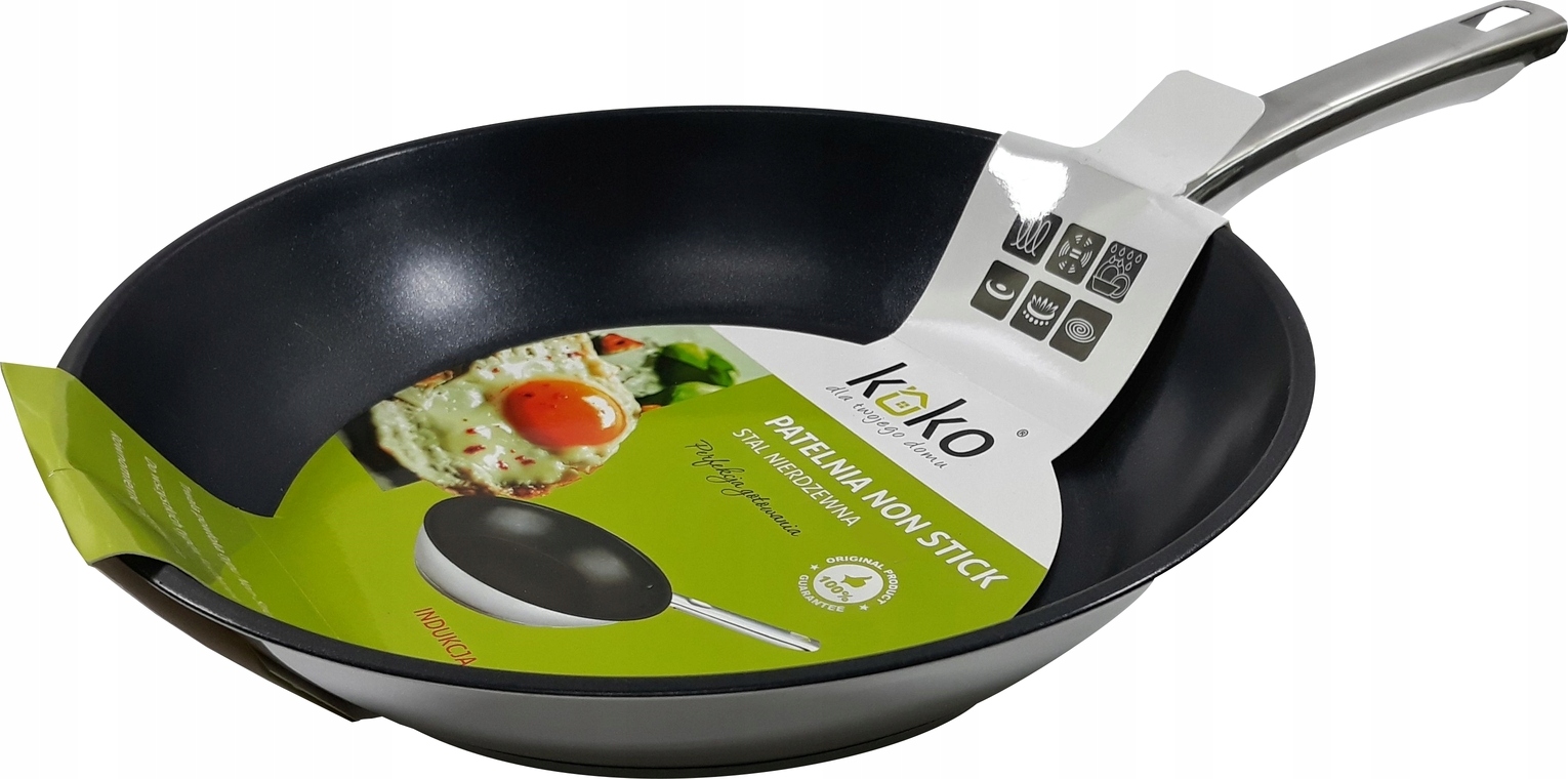 

Patelnia stalowa Koral 28 cm Non-stick Indukcja