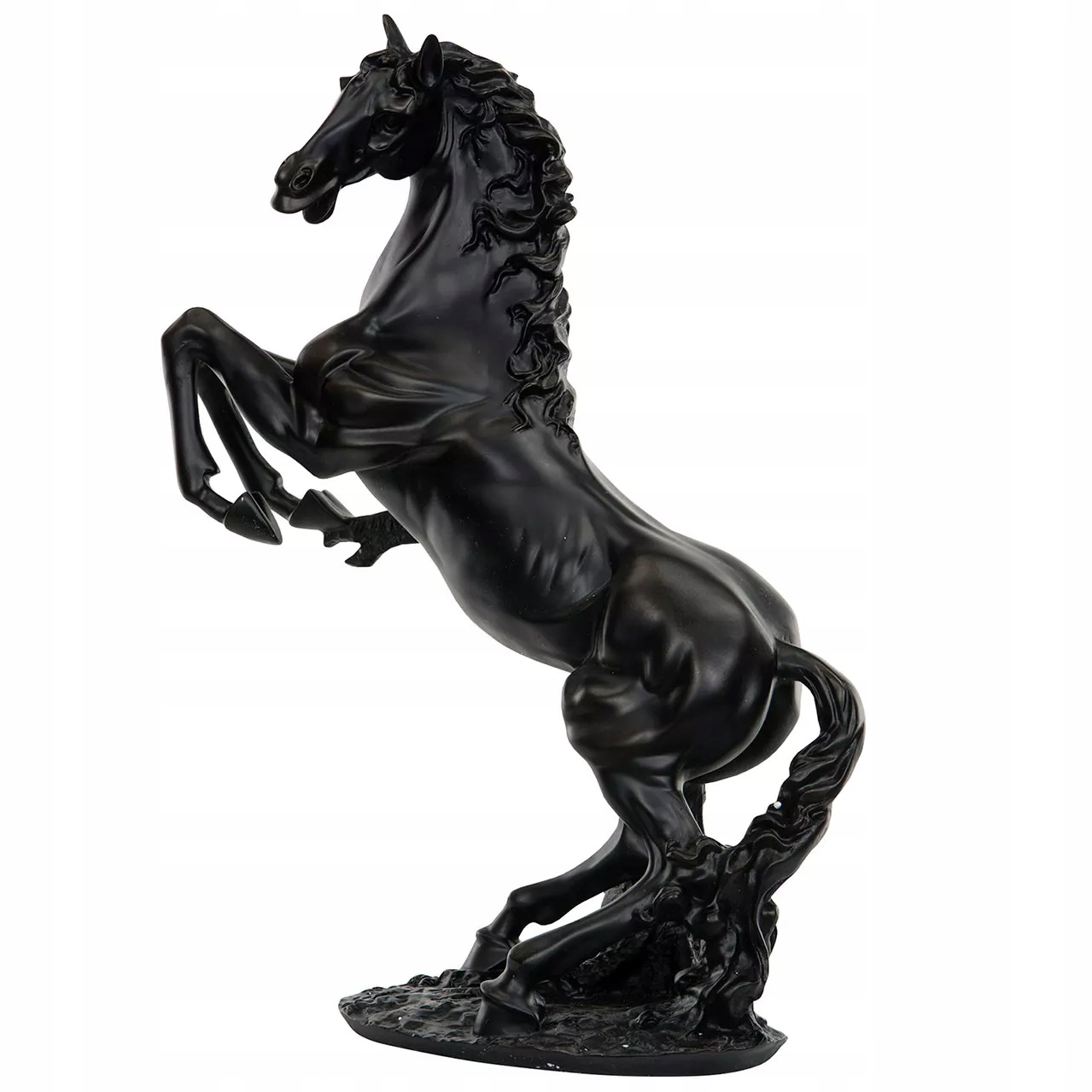Figúrka Koňa Veľká XXL 56 cm dekoratívna čierna ako darček do obývacej izby