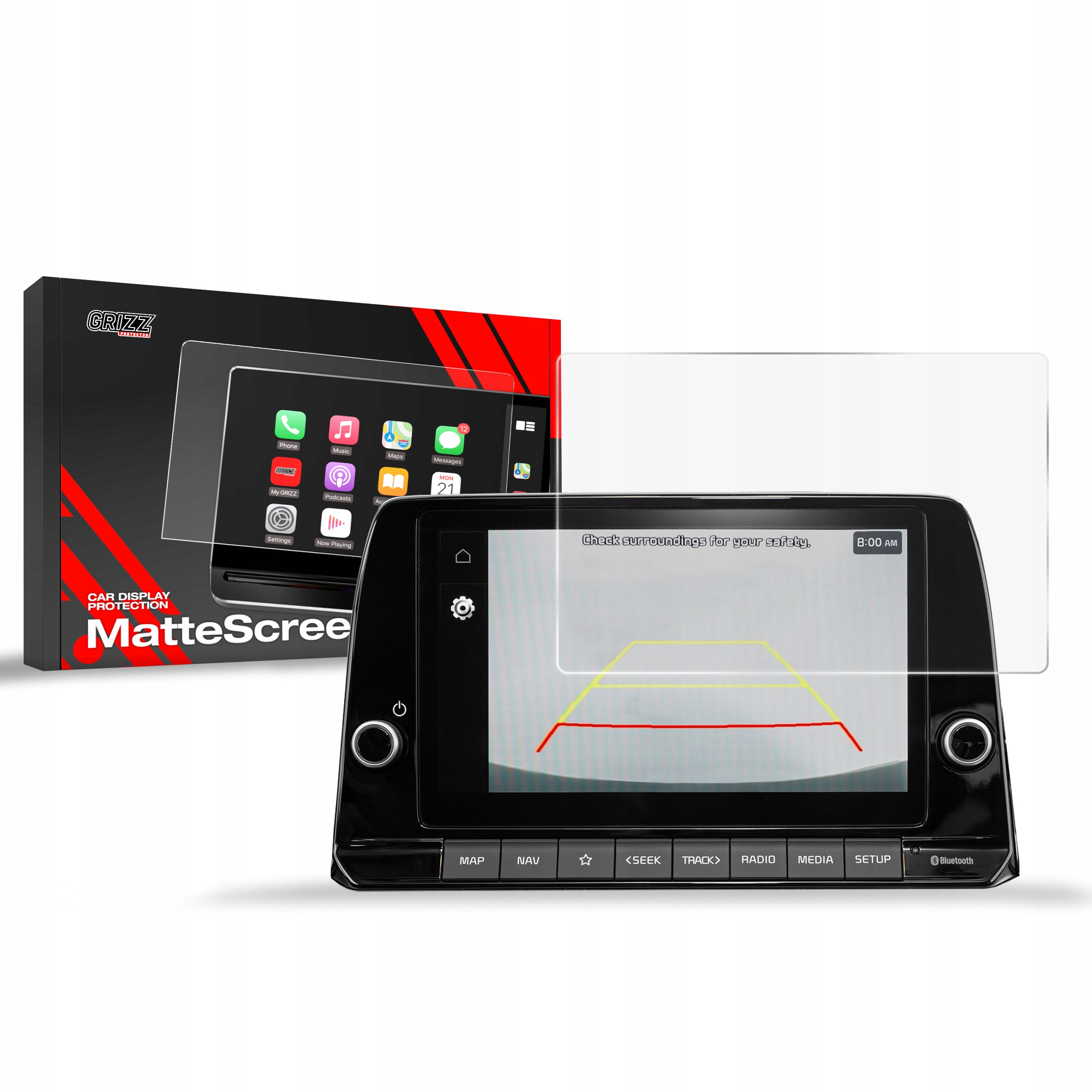 Folia Antyodciskowa do Kia Picanto 3 8" (2023-2025)