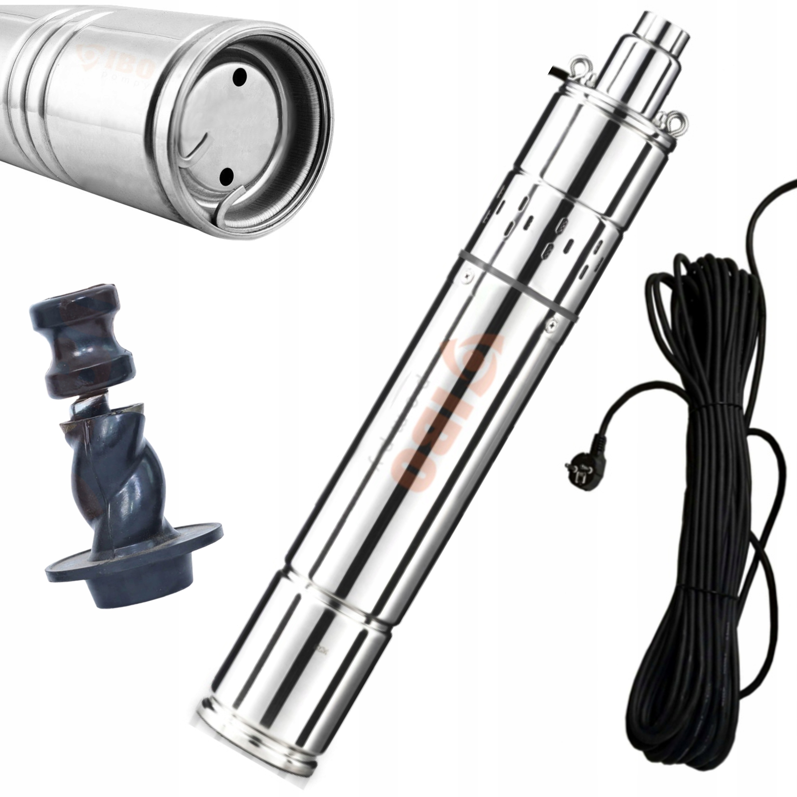 Ibo Skrutková Pumpa Na Čistú Vodu 75 MM 3 Scr 1,77-0,25 Kábel 15 M