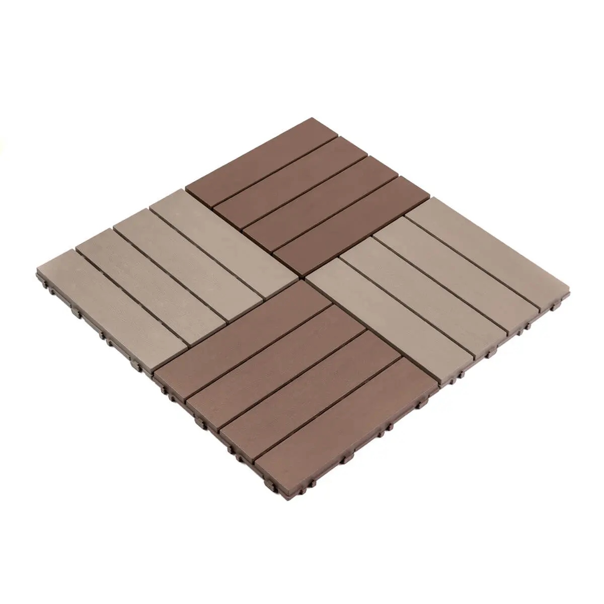 Podest Tarasowy PCV Eco Antracyt 30 x 30 x 2 cm Długość 0.3 m