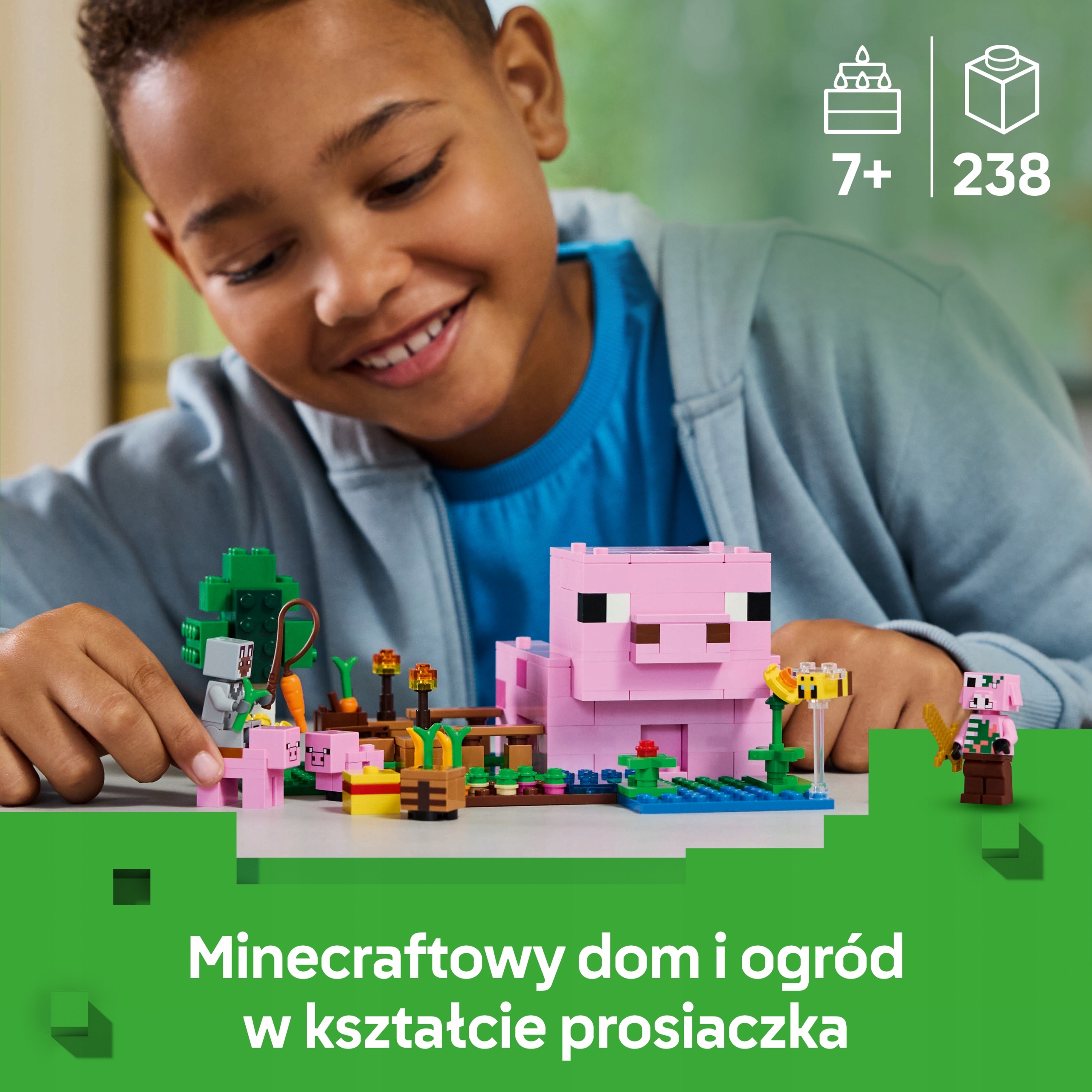 LEGO Minecraft Dom prosiaczka 21268 Numer produktu 21268