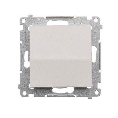 

Biały włącznik schodowy bez piktogramu DW6.01/X/11