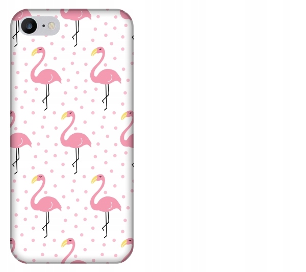 

Etui pokrowiec iPhone 7 Flamingi róz