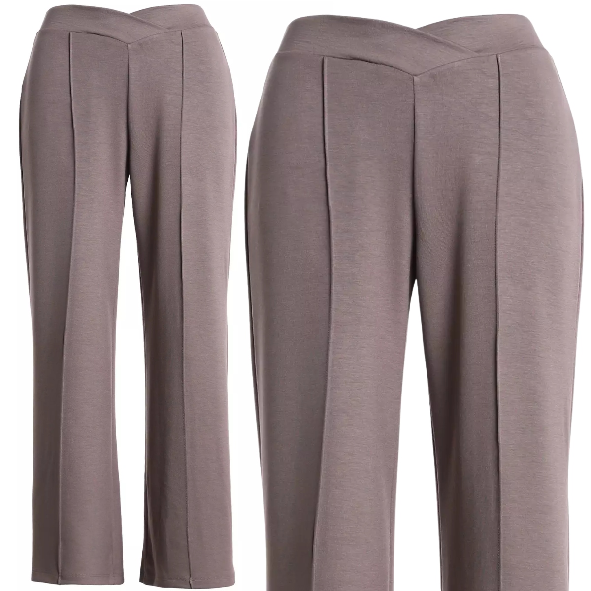 Spodnie Damskie Wiskozowe Stylowe Komfortowe Moraj M