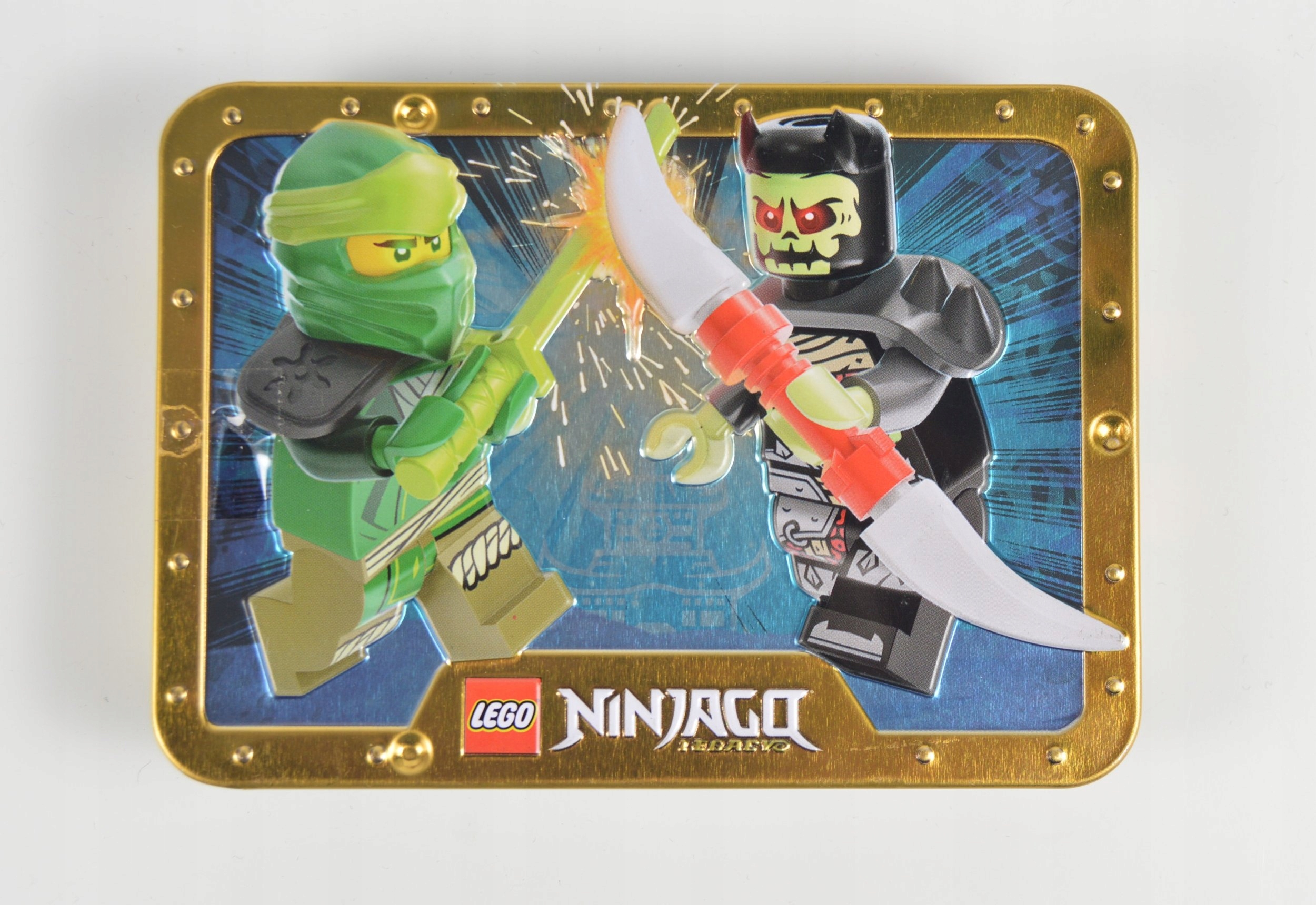 Lego Ninjago 112325 Lloyd vs. Bone Warrior (Metal Box)