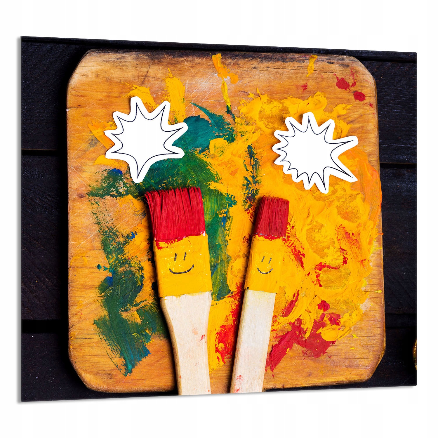 Skleněný Panel Do Kuchyně 65x60 Úsměv Tvrzené Sklo