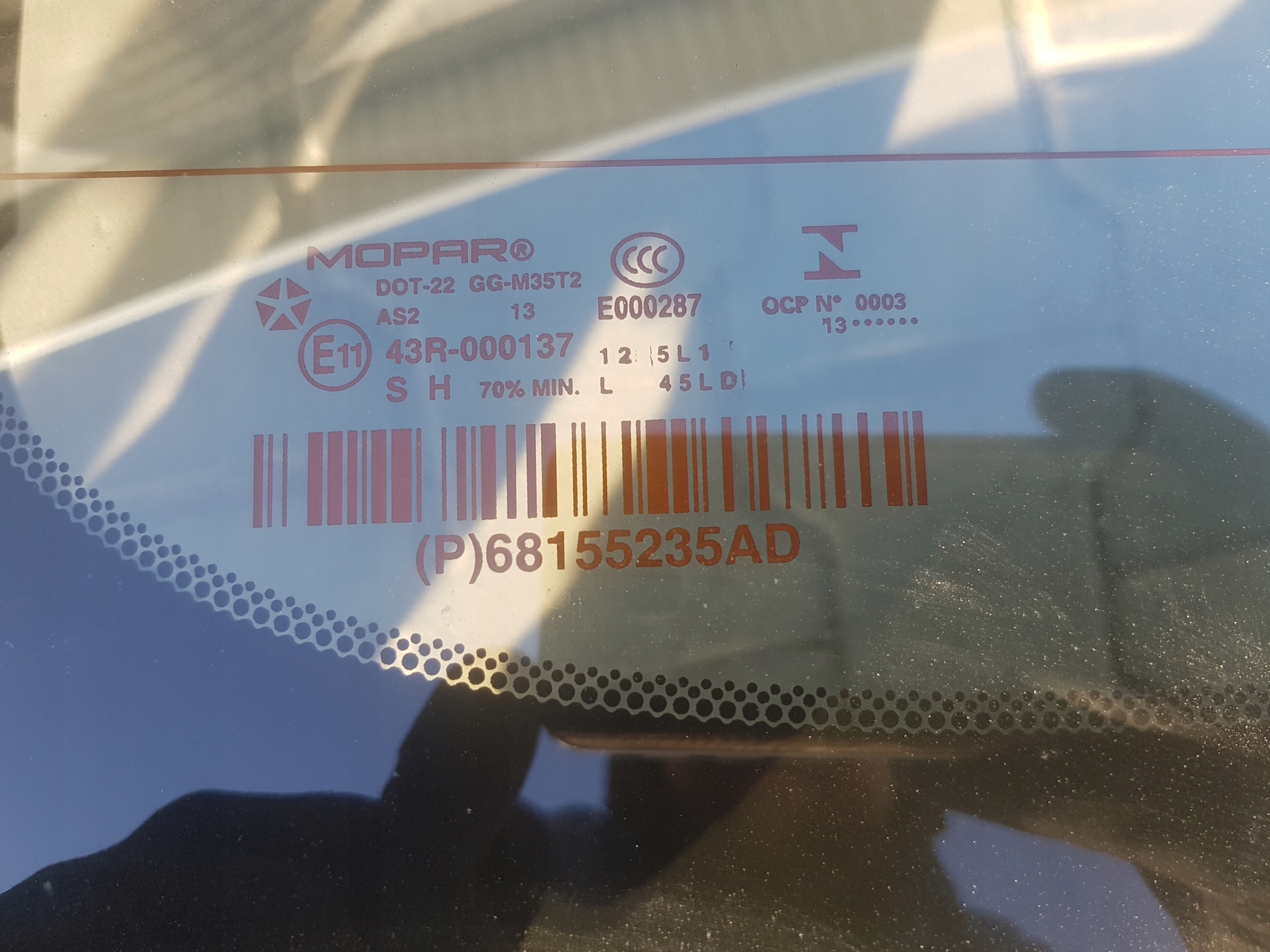 GRAND CHEROKEE WK2 LIFT KLAPA BAGAŻNIKA TYŁ PXR Producent części Jeep OE