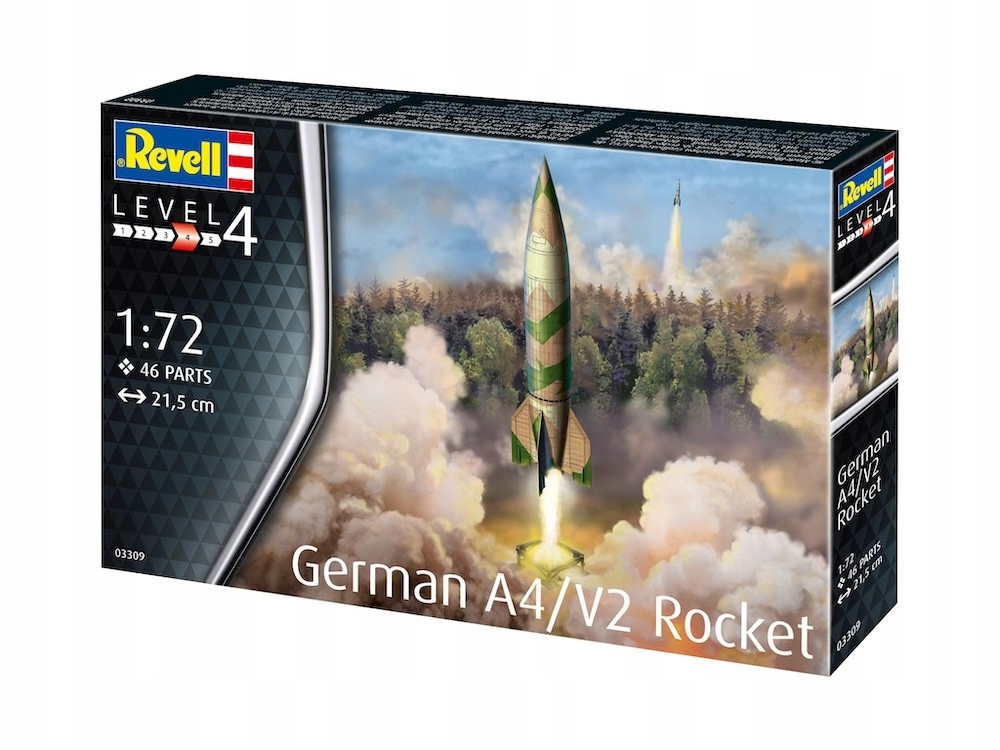 1:72 Německá raketa A4/V2 Revell 03309