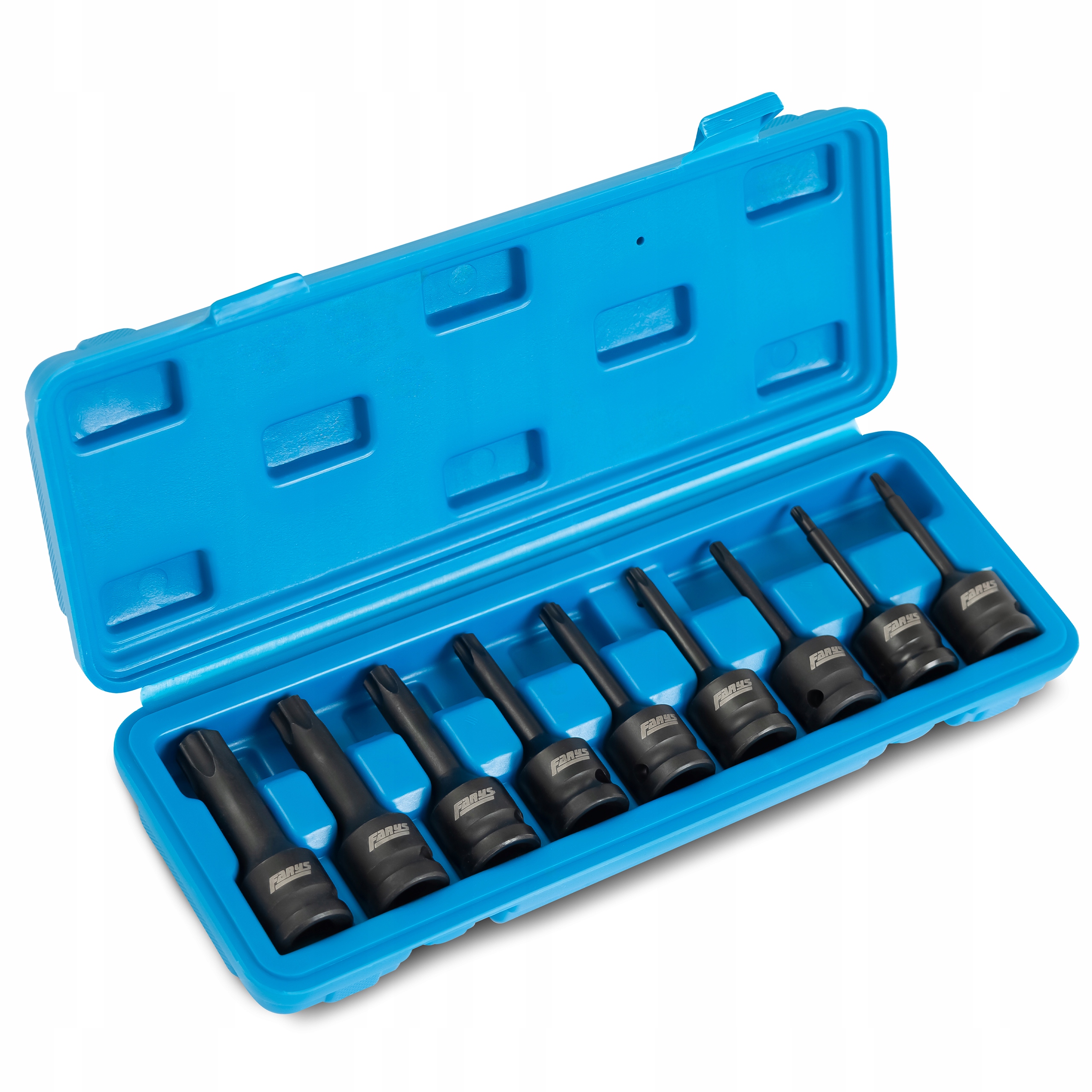 Sada Torxových Úderových Nástavců 1/2'' T20 -T70 9ks