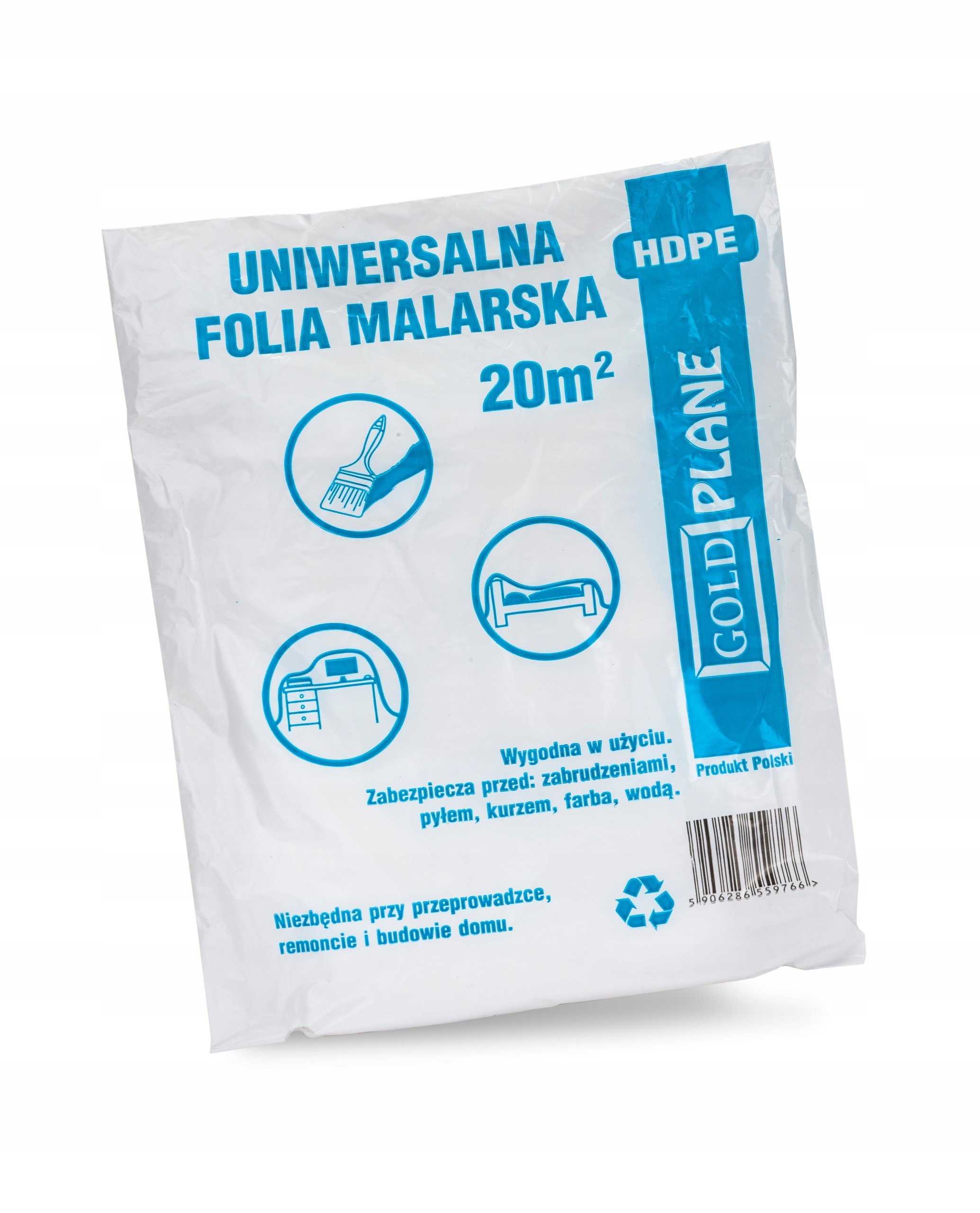 

Folia Ochronna Malarska 4MX5M (20M2) Standard