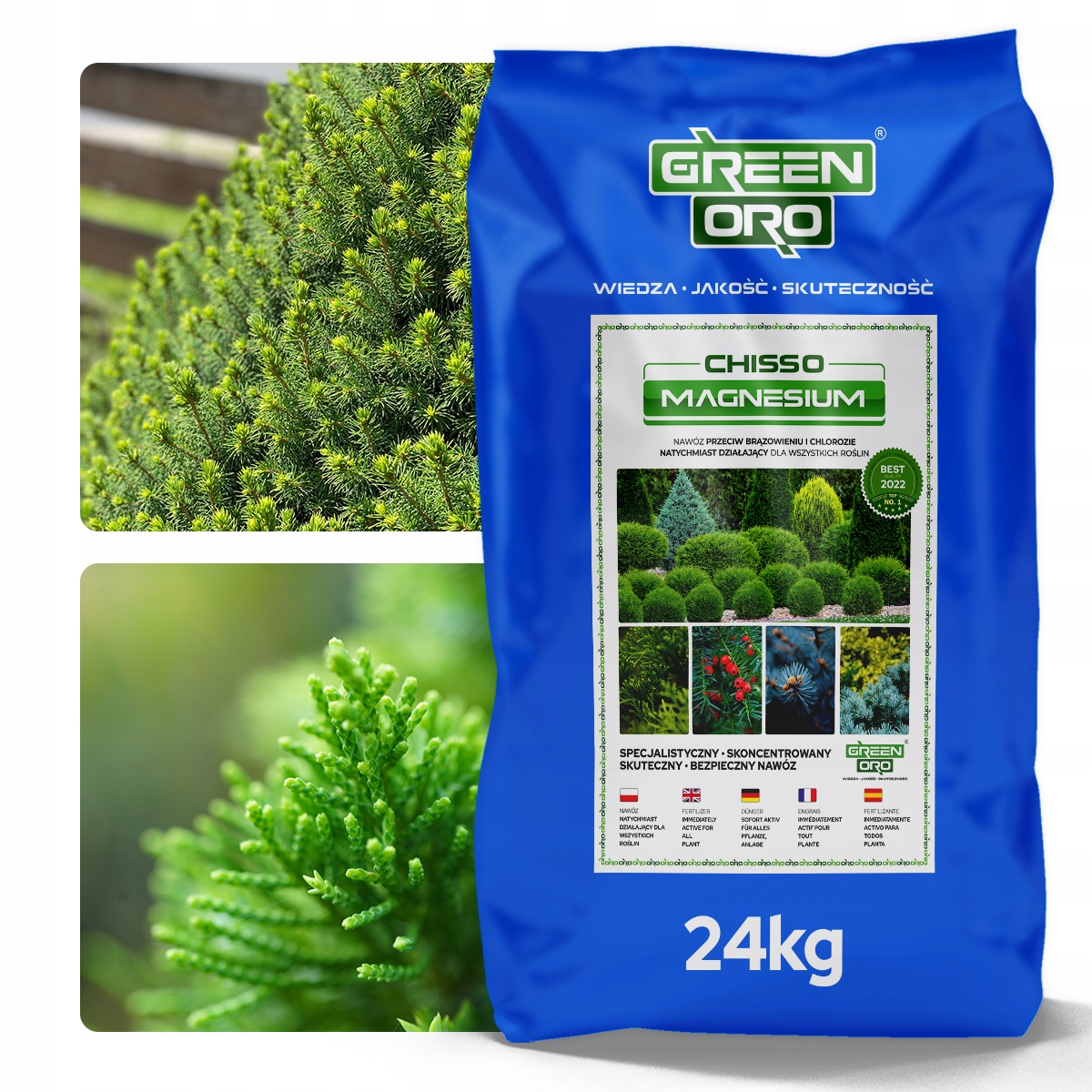 Jesenné hnojivo proti hnednutiu tují, ihličnanov a smrekov pod tuje, tuje 24kg