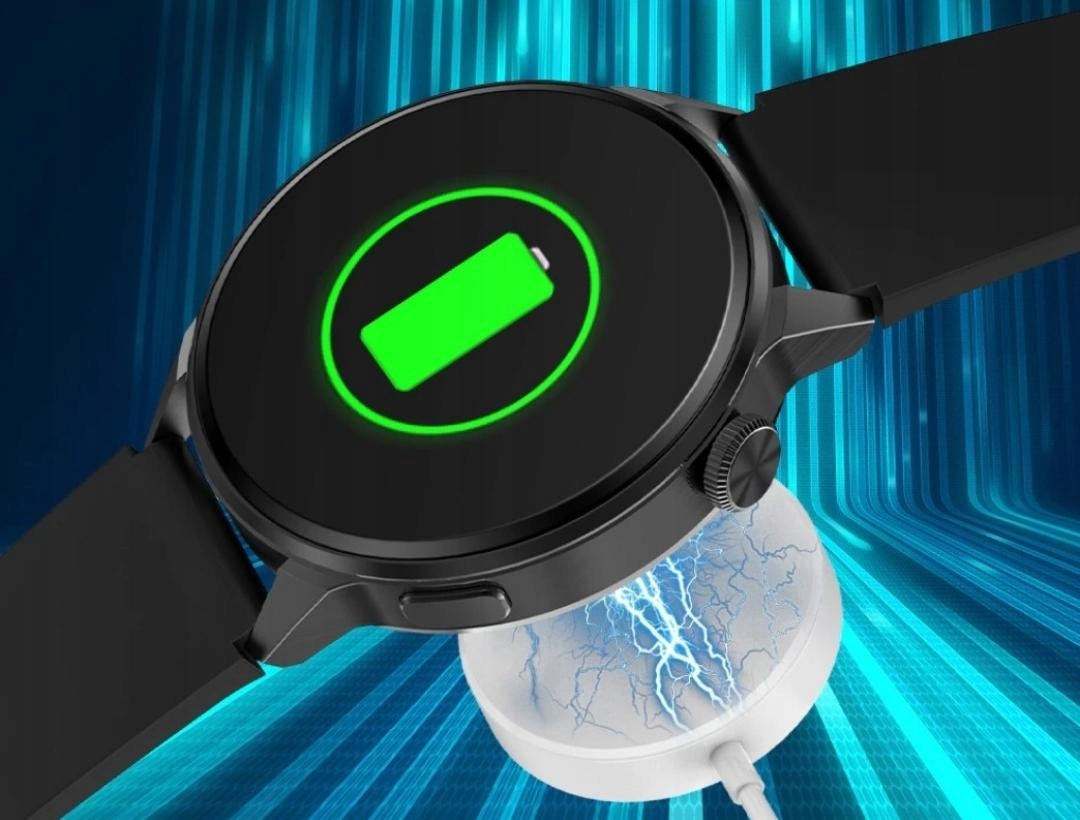 SMARTWATCH ZEGAREK ROZMOWY EKG 2 PASKI + GRATISY Transmisja danych brak