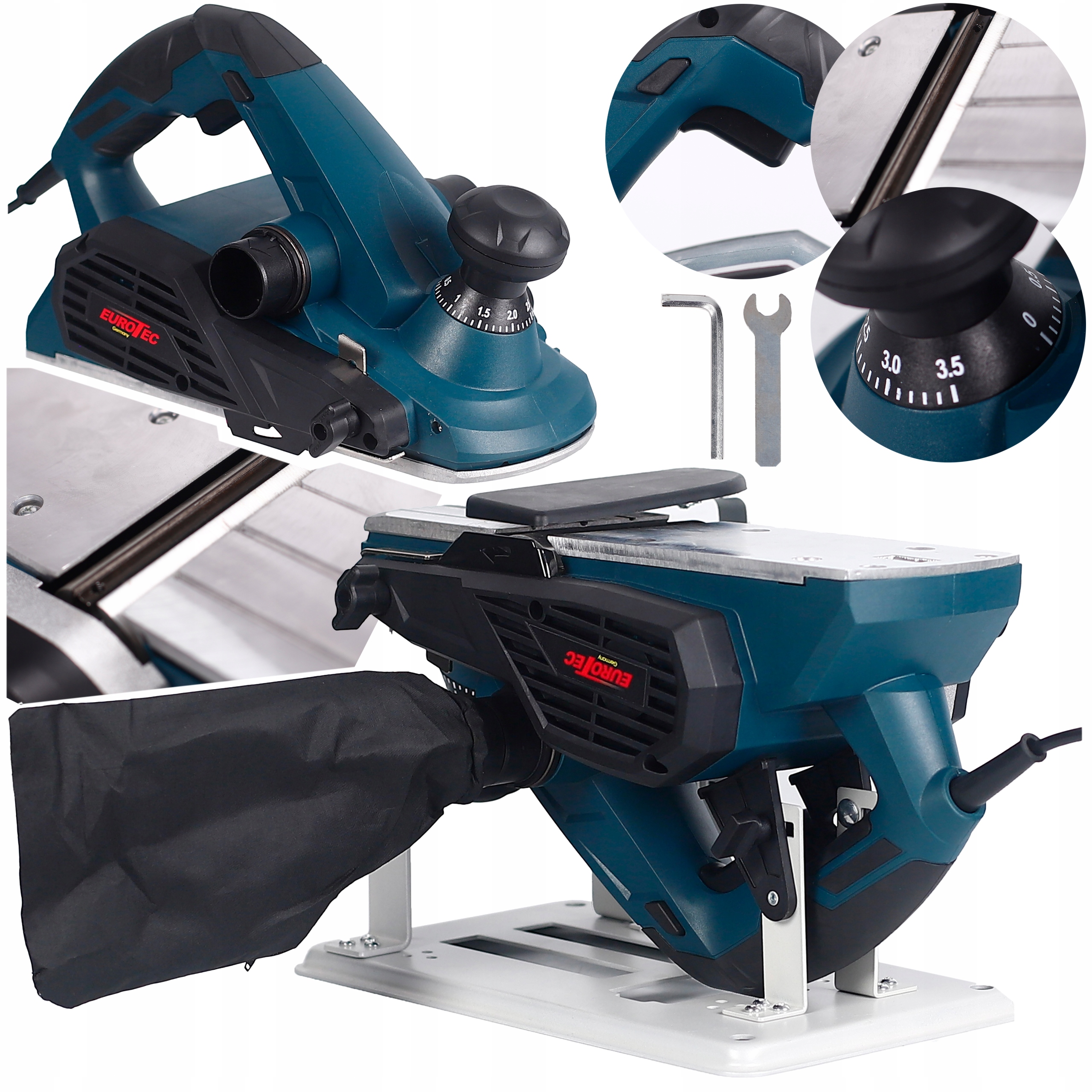 Strug Elektryczny Hebel Do Drewna Heblarka Strugarka Stolarski Stołowy