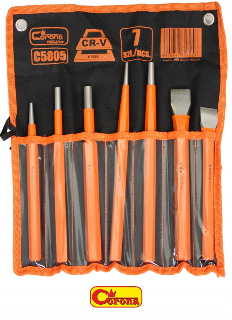 CORONA C5805 7EL набор перфораторов и резаков