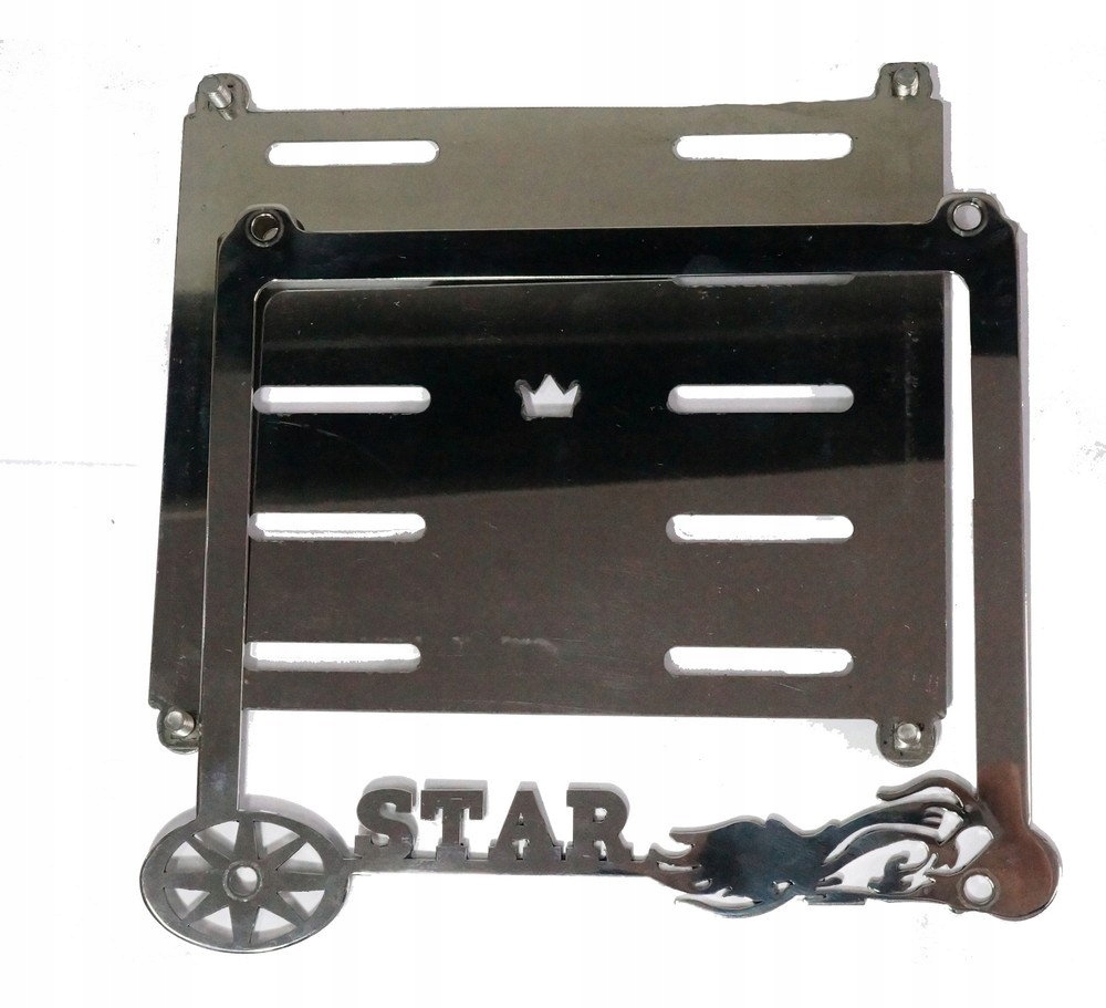 МЕТАЛЕВА ДЕКОРАТИВНА РАМКА V-STAR YAMAHA STAR