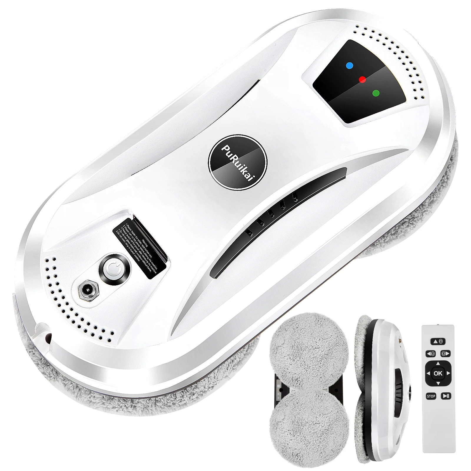 Puruikai N361 Ultracienki Robot Do Czyszczenia Okien Z Pilotem Elektryczny