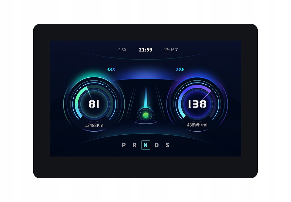 LCD pro Raspberry 50H-IPS Ct Dpi dotykový displej