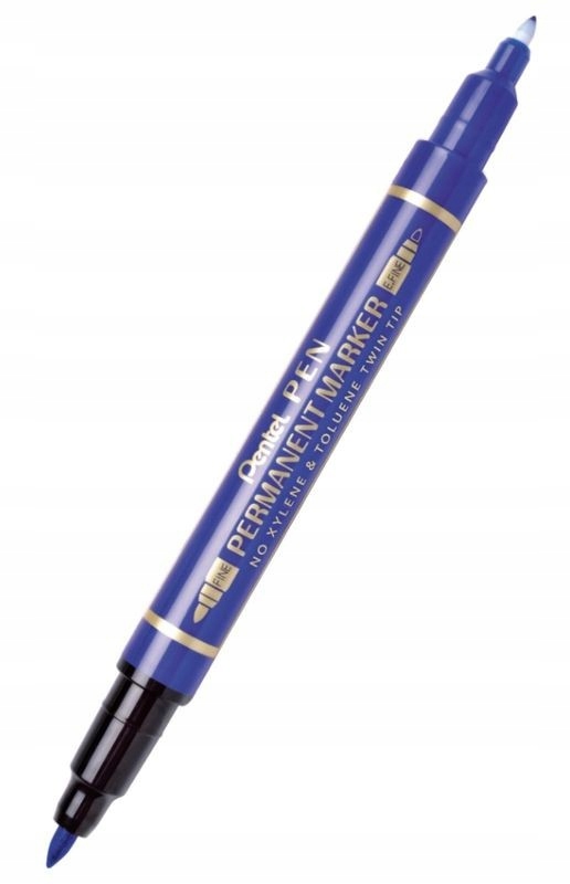 

Marker foliopis Pentel dwie końcówki N75W niebiesk