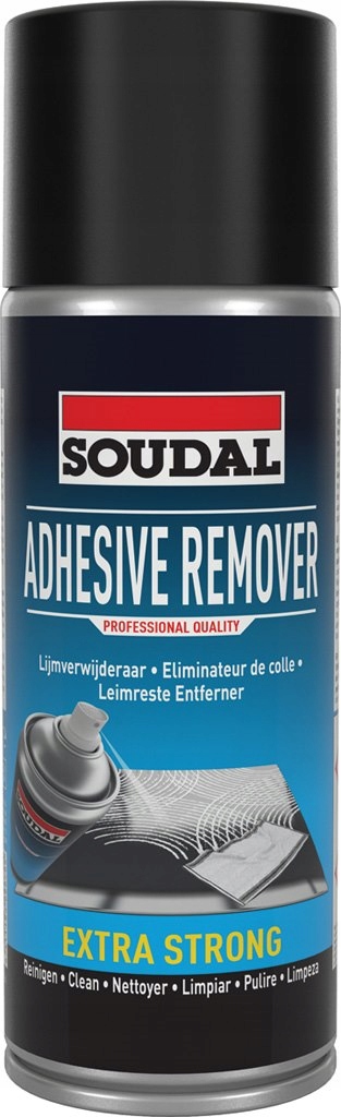 Soudal zmywacz do usuwania kleju środek czyszczący Adhesive Remover 400ml