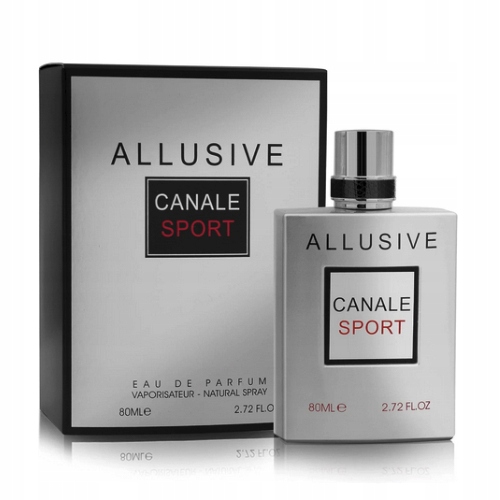 Fragrance World Allusive Canale Sport 80 ML Parfémovaná Voda Pro Muže