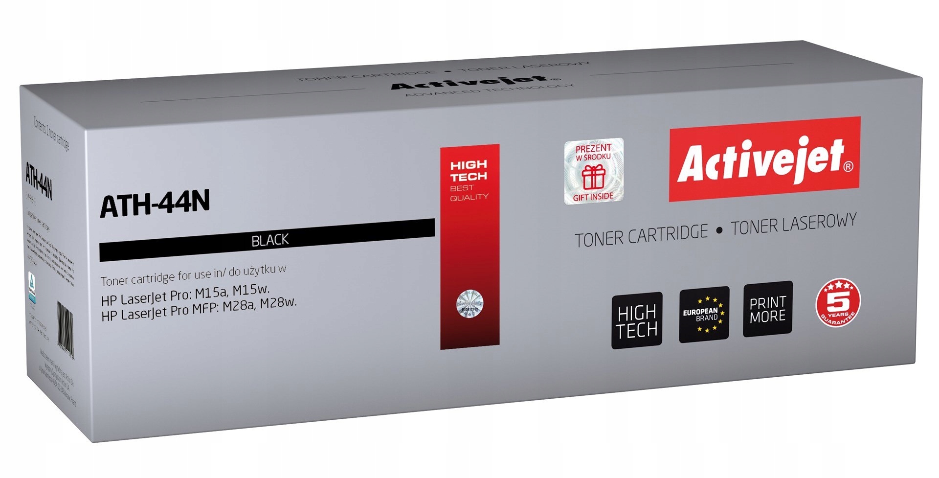 Activejet ATH-44N Toner (zamiennik Hp 44A CF244A; Supreme; 1000 stron; czar