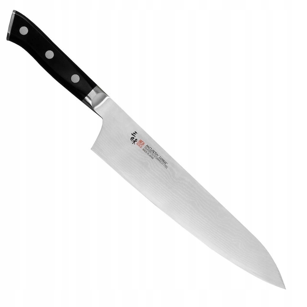 Mcusta Zanmai Classic Damascus VG-10 Pakka Japonský nôž šéfkuchára 24 cm
