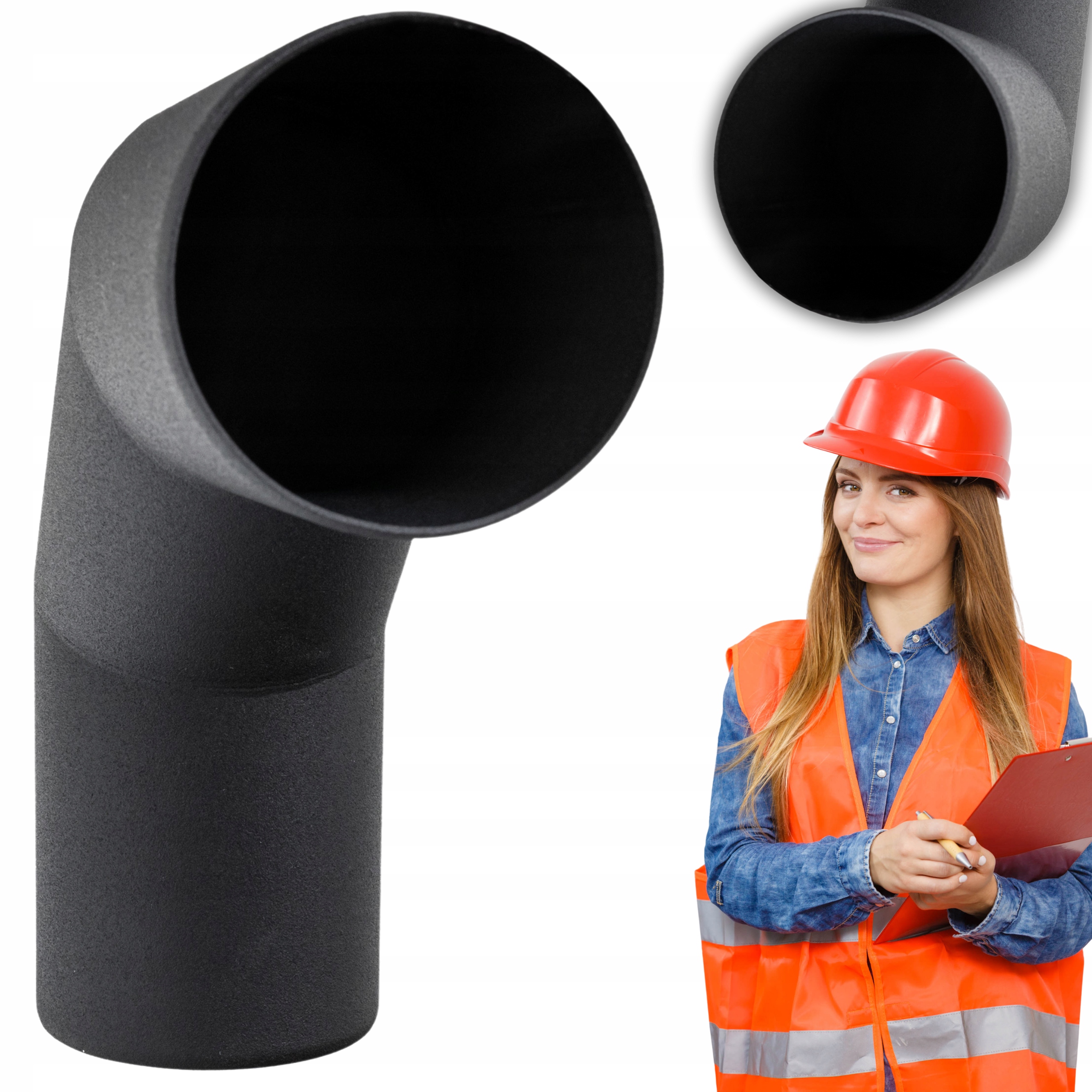 Koleno Vsuvka-vsuvka Ø 80 mm 90° pro peletová kamna Darco Spkp Komin Pelet