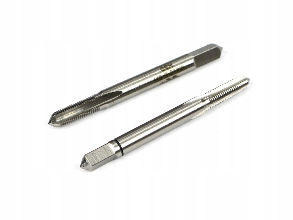 Gwintowniki komplet 2 szt do gwintu metrycznego drobnozwojnego DIN2181 M4X0