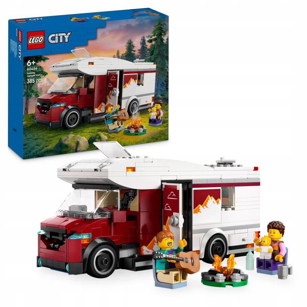 Lego City Prázdninový karavan plný dobrodružství 60454
