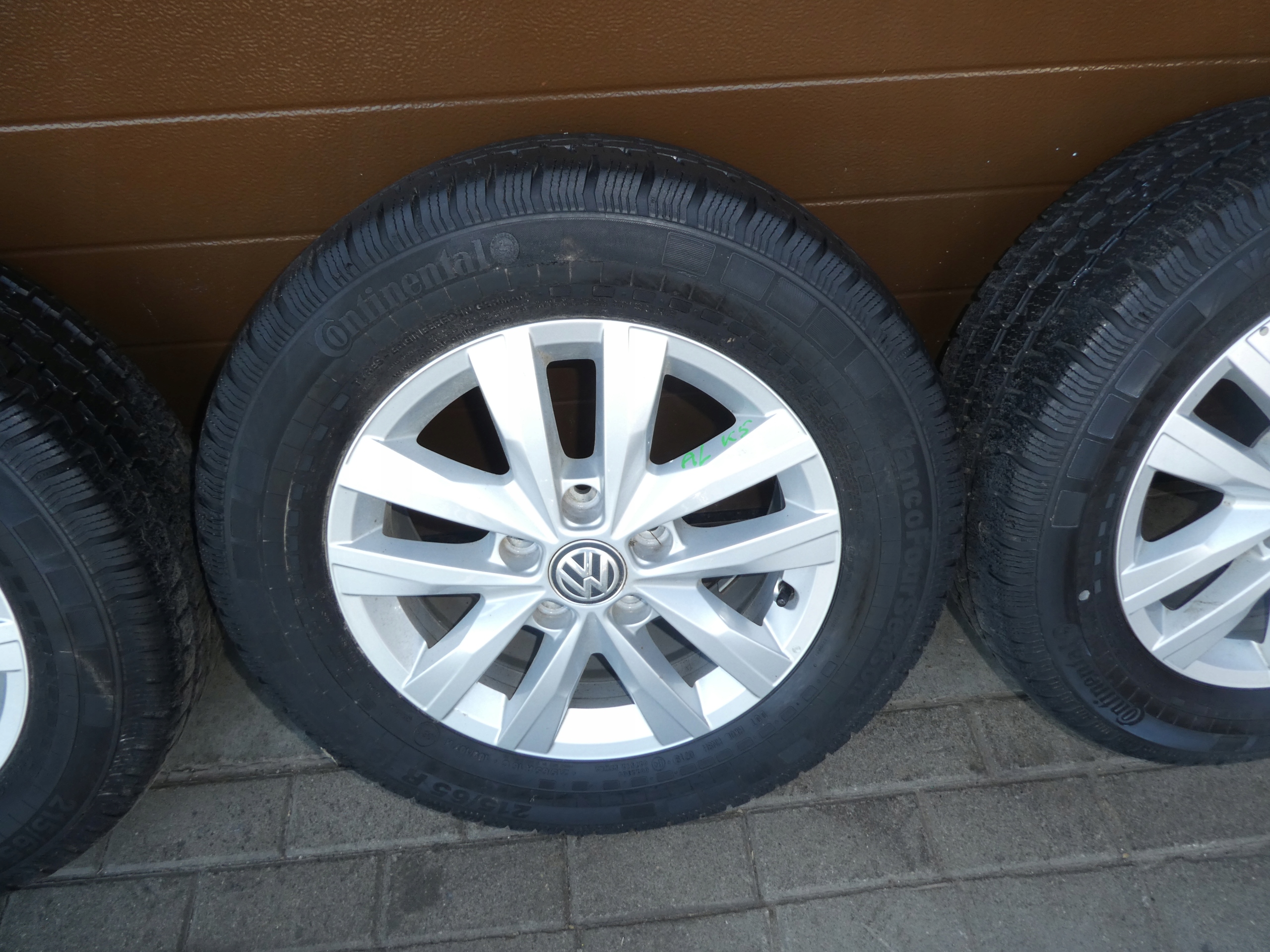 discs aluminium disc VW T6 R16 7E0601025N