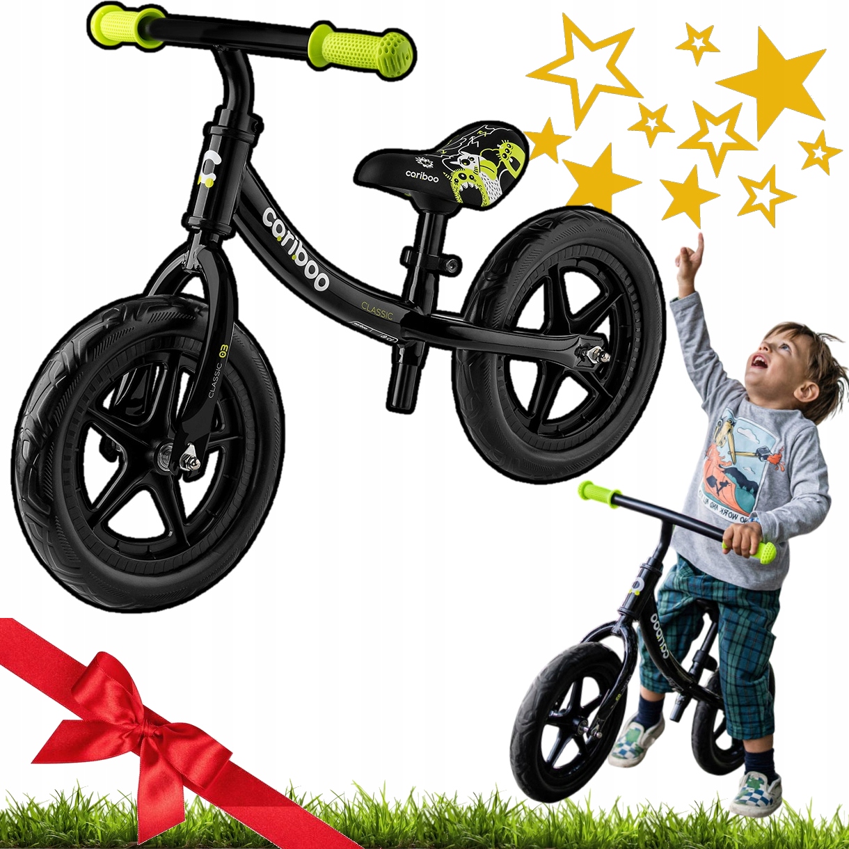 Rowerek Biegowy Dla Dzieci Chłopca Pierwszy Rower Uniwersalny Premium Lekki